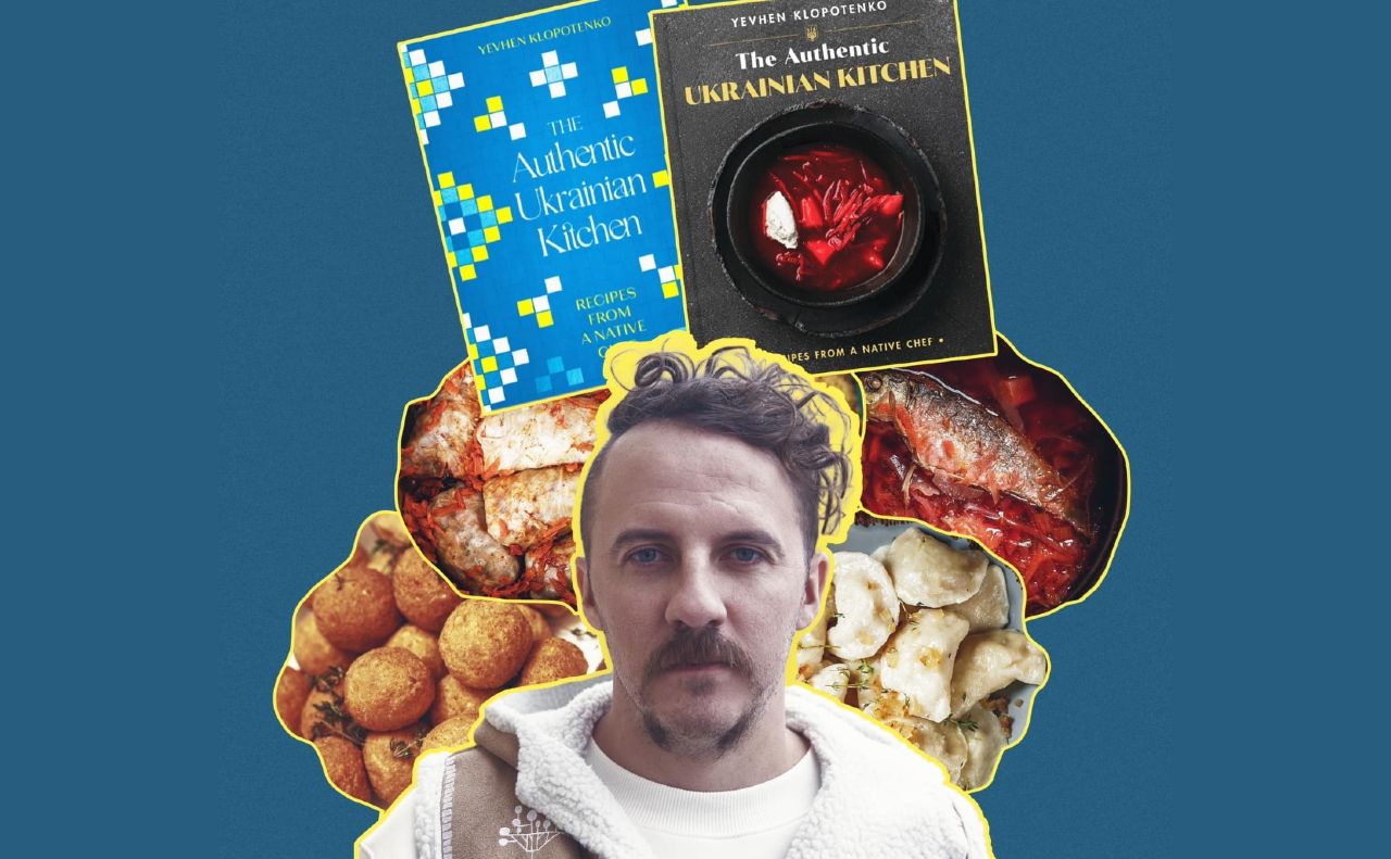 У США і Британії вийде книжка Євгена Клопотенка з рецептами автентичних українських страв