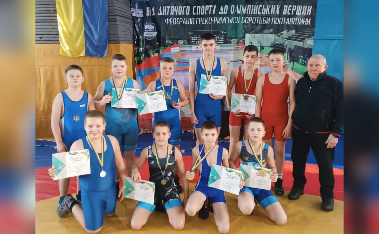 Борці з Решетилівки здобули переможні місця на чемпіонаті з греко-римської боротьби