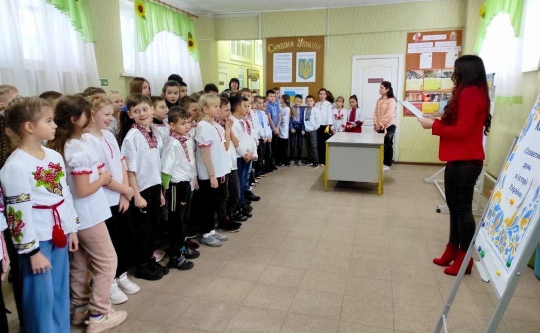 Решетилівські школярі подолали квест до Дня соборності України