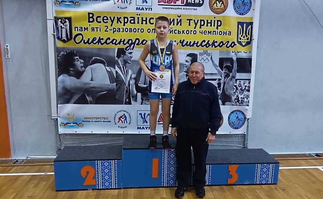 Решетилівець Нікіта Лобас здобув бронзу на Всеукраїнському турнірі з греко-римської боротьби