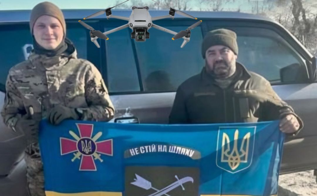 Військовослужбоці Андрій та Артем Карпенки отримають довгоочікуваний дрон
