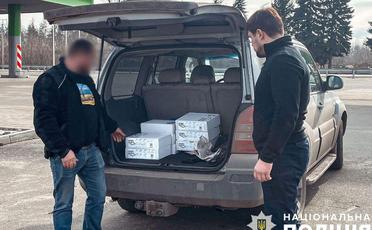 Штурмовики «Люті» отримали безпілотники від поліцейських Полтавщини