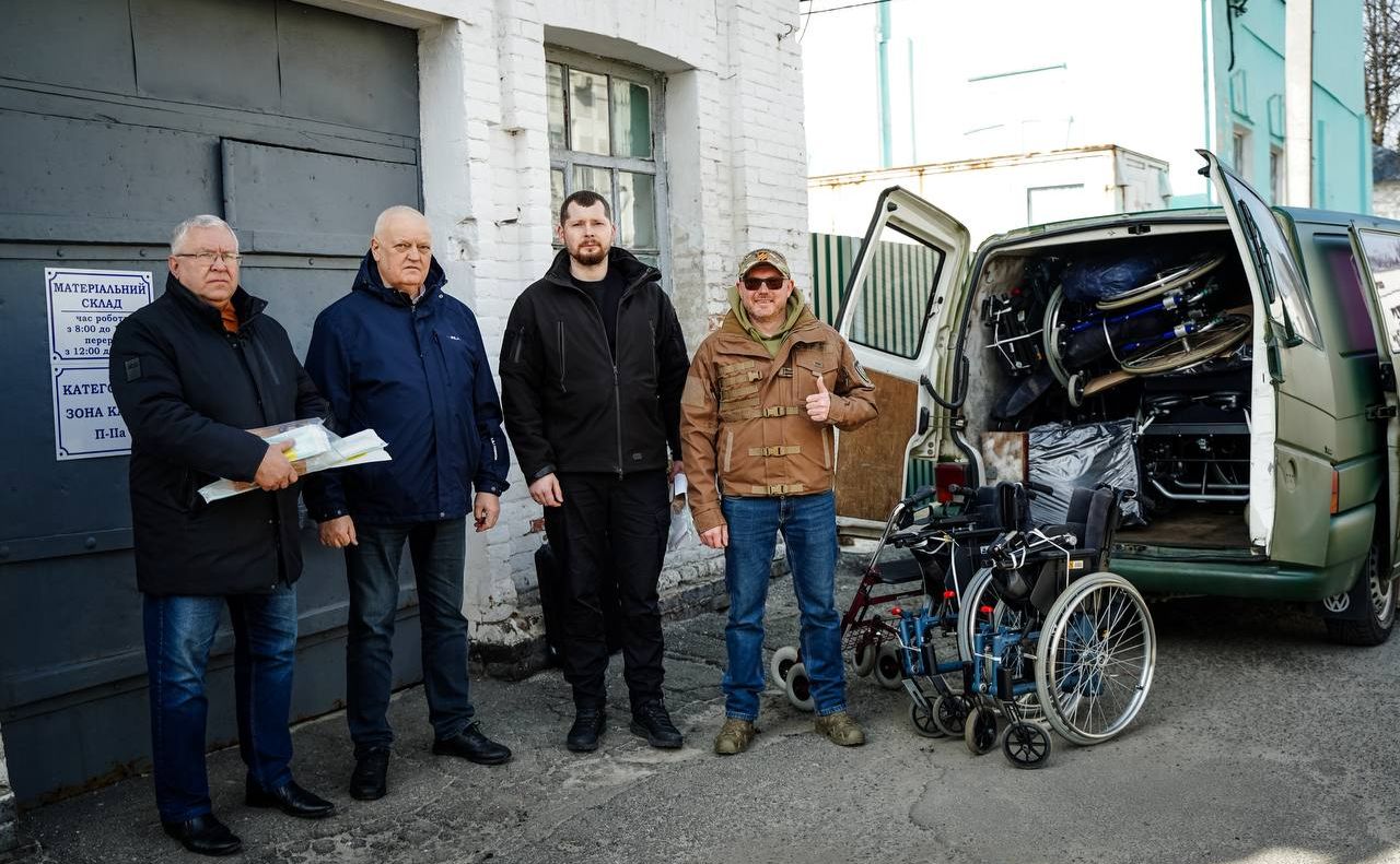 Полтавська обласна лікарня отримала чергову партію гуманітарної допомоги