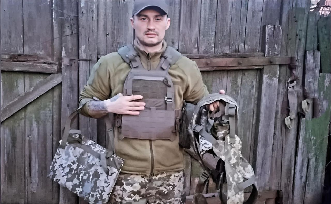Військовий Віталій Демченко отримав спорядження