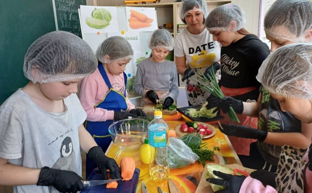 У решетилівській «початківці» дітей вчать правильно харчуватися