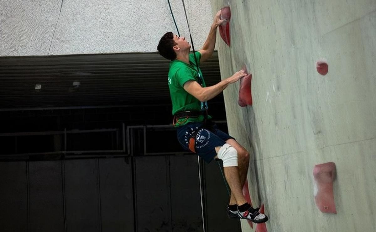 Володимир Нечахін із Решетилівки став четвертим на Чемпіонаті України зі скелелазіння