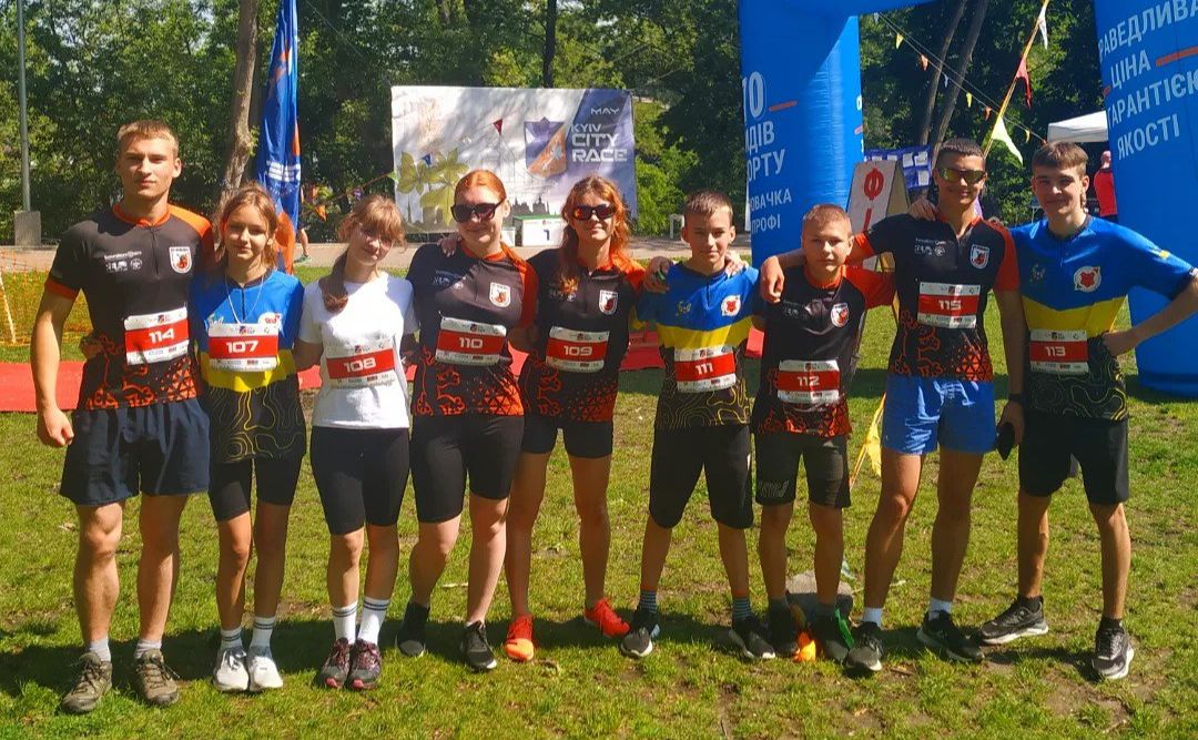 Решетилівські орієнтувальники взяли участь у Kyiv City Race 2024