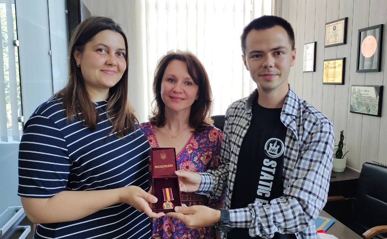 Євгенія Тітік отримала нагороду від Всеукраїнської громадської організації «Країна»