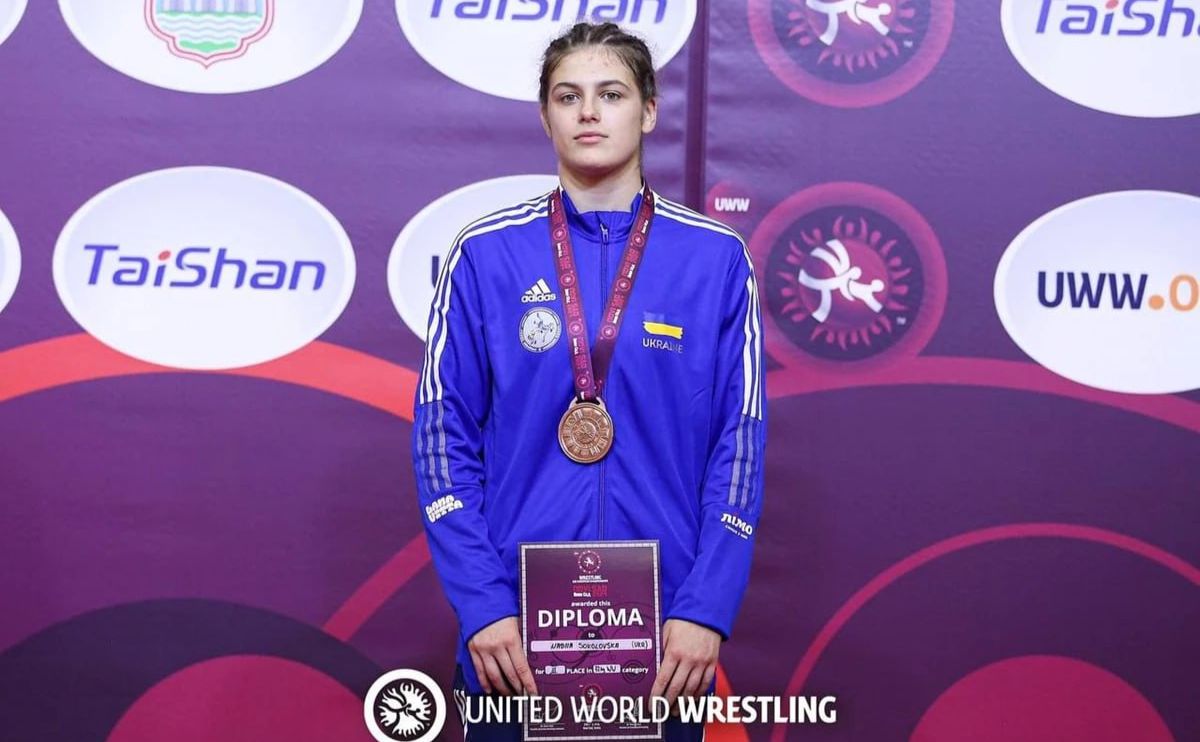 Полтавка Надія Соколовська здобула «бронзу» на Чемпіонаті Європи з вільної боротьби