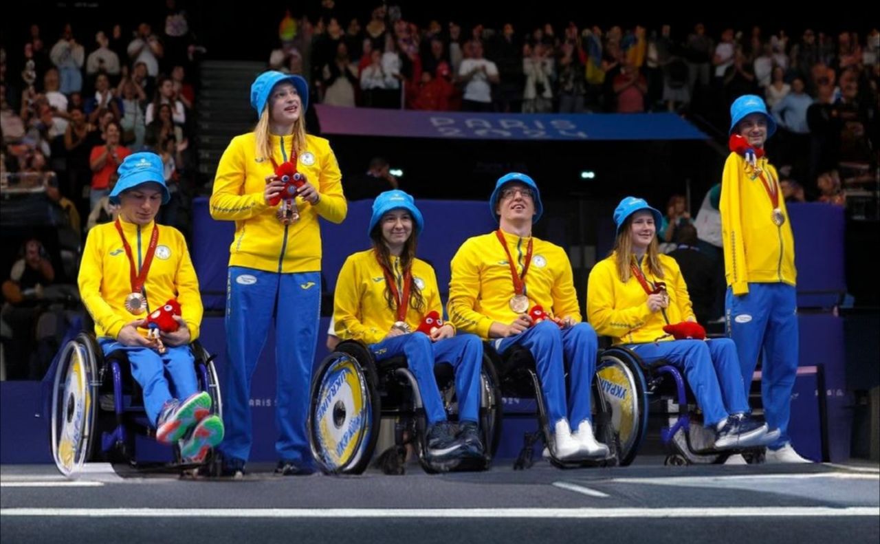 Збірна України стала сьомою у загальнокомандному заліку Паралімпіади-2024