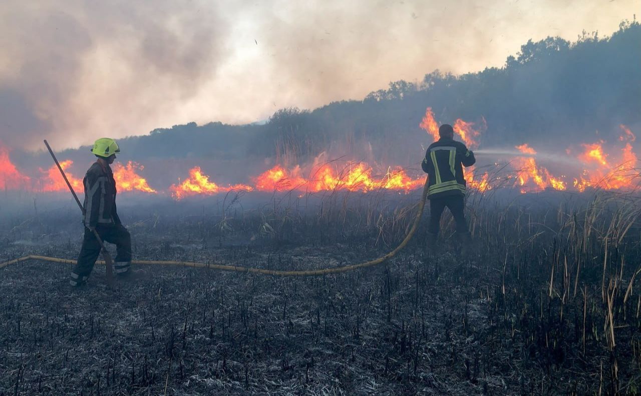 На Полтавщині горять торфовища й ледь не спалахнула нова лісова пожежа