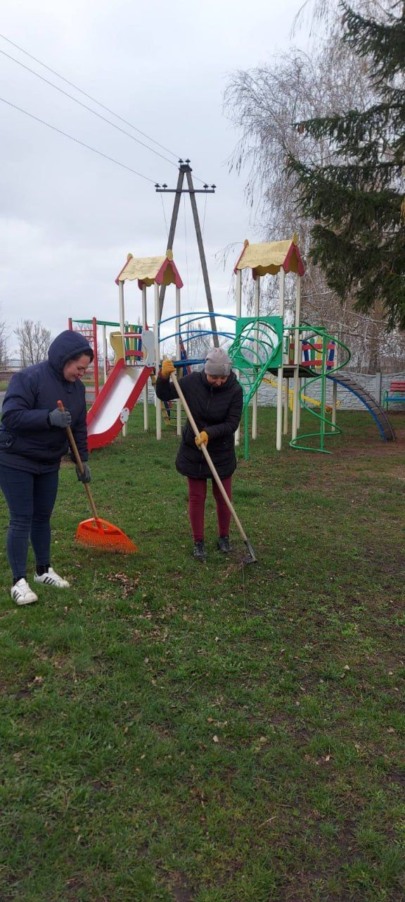 На Решетилівщині тривають весняні прибирання