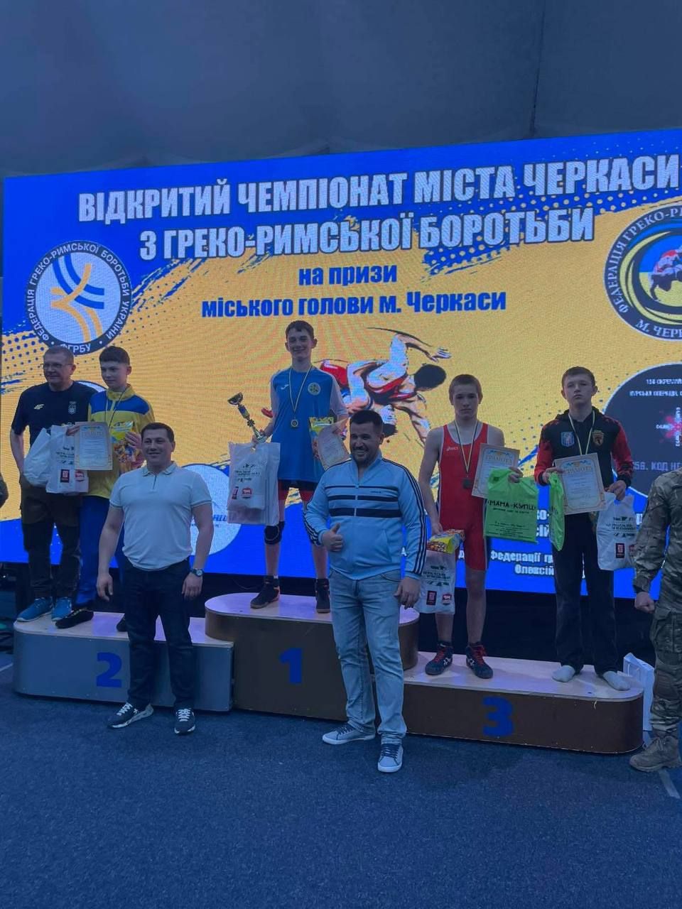 Решетилівські борці здобули нагороди на турнірі з греко-римської боротьби у Черкасах