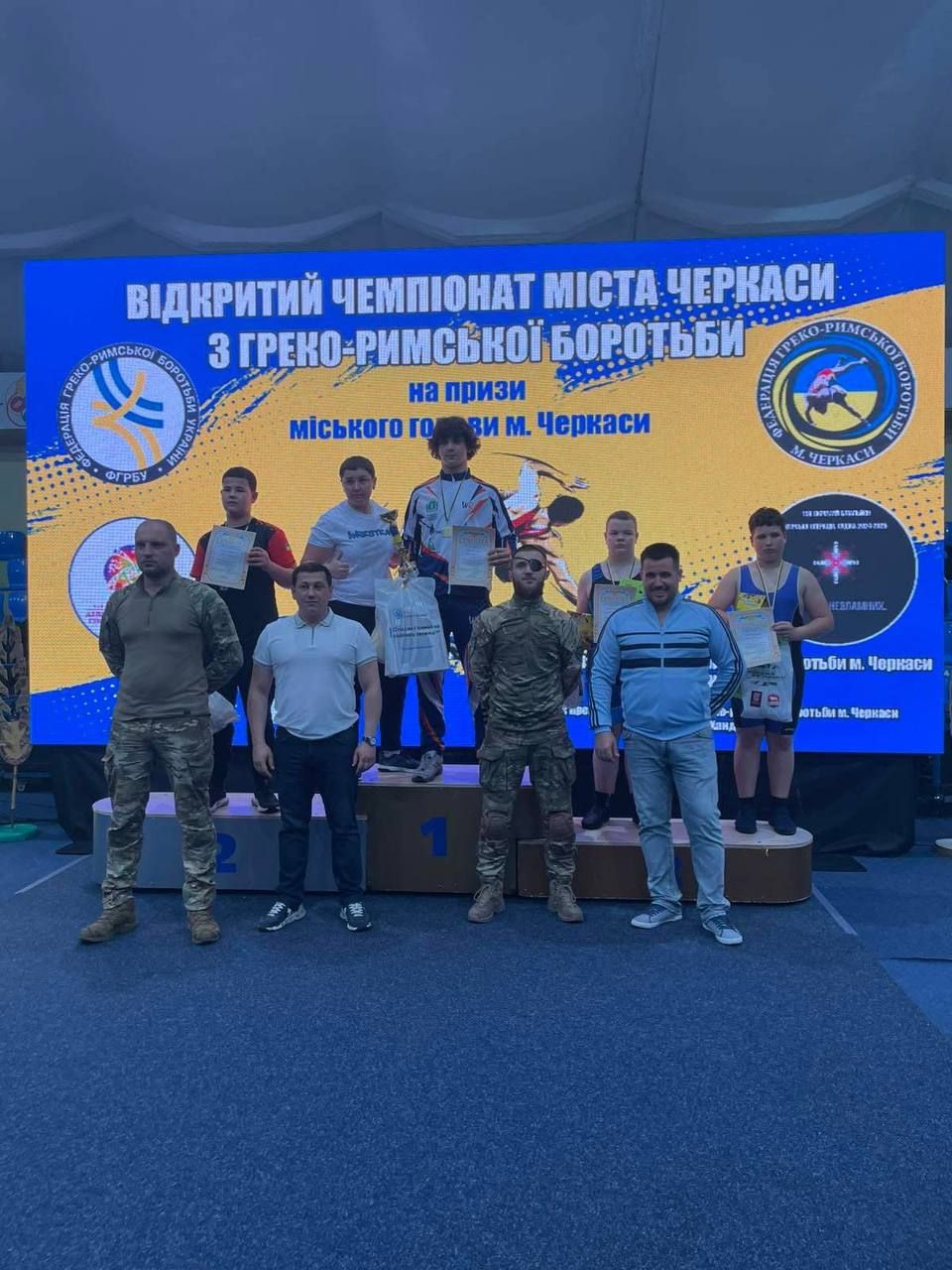 Решетилівські борці здобули нагороди на турнірі з греко-римської боротьби у Черкасах