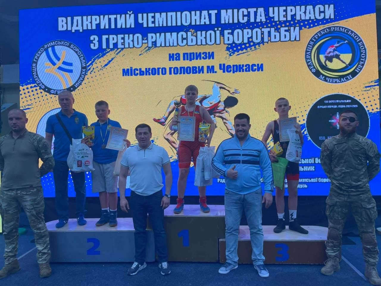 Решетилівські борці здобули нагороди на турнірі з греко-римської боротьби у Черкасах