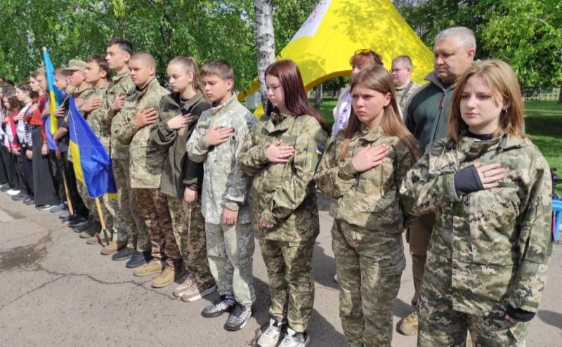 Відбувся І етап військово-патріотичної гри «Сокіл»