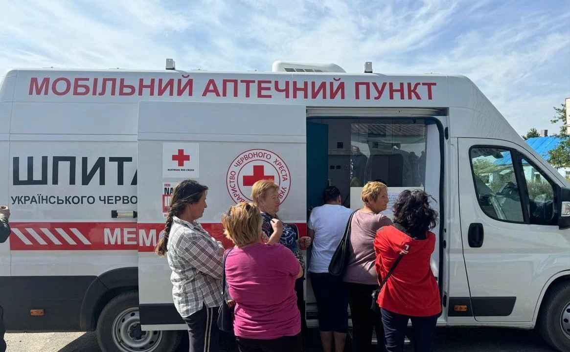 У 17 областях працють мобільні аптеки