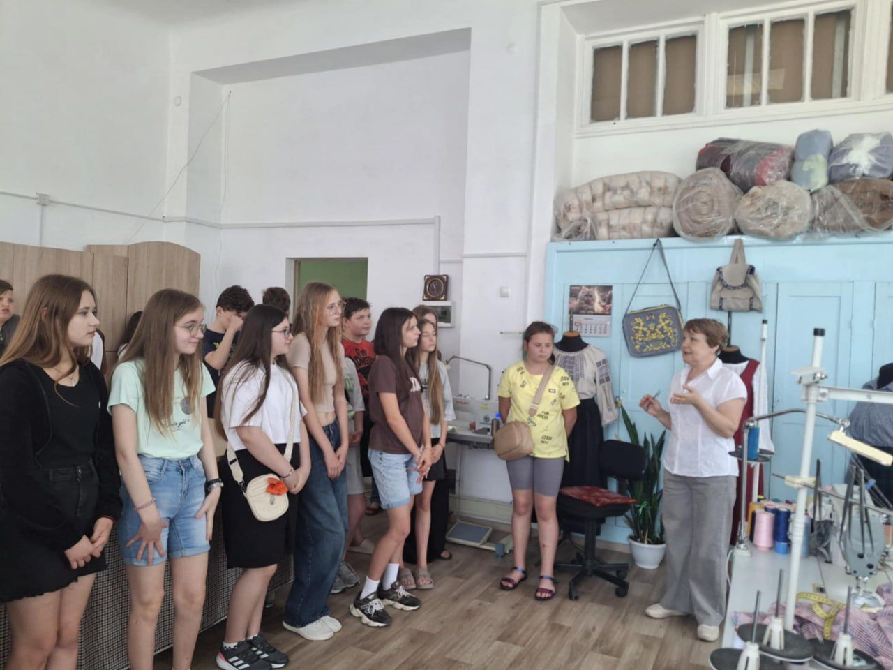 Школярі відвідали Всеукраїнський центр вишивки і килимарства