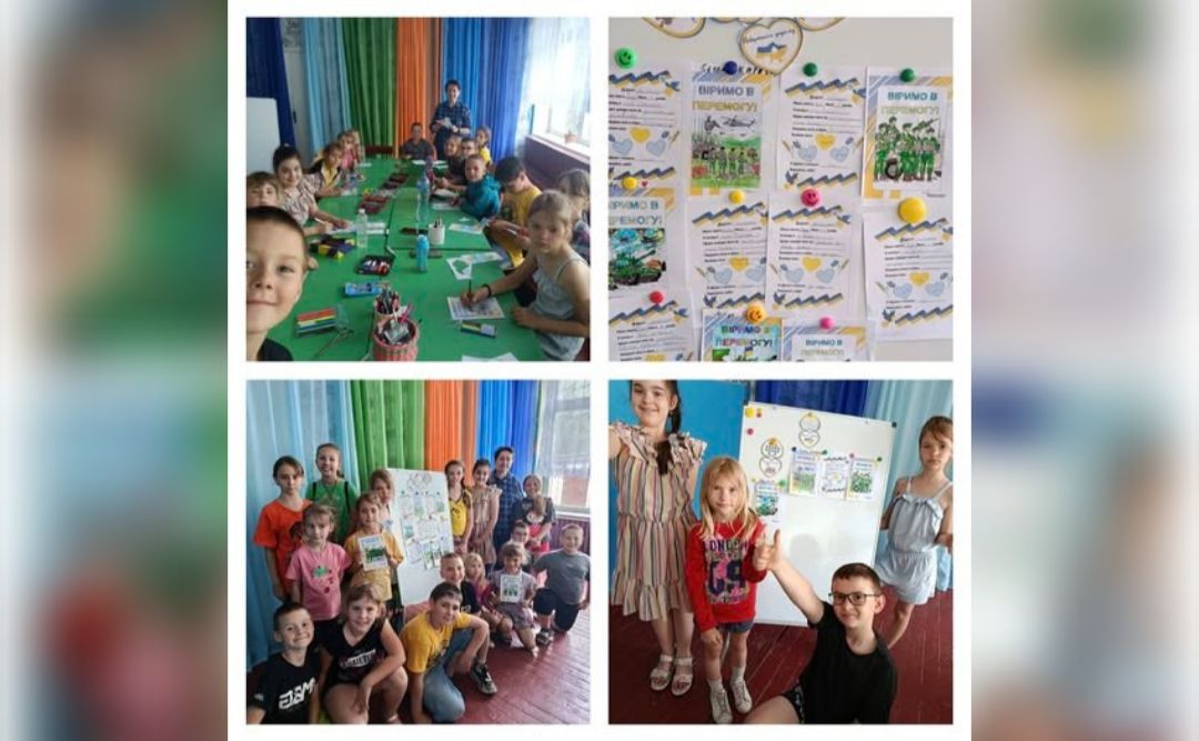 Остап’євські школярі виготовляють обереги для ЗСУ