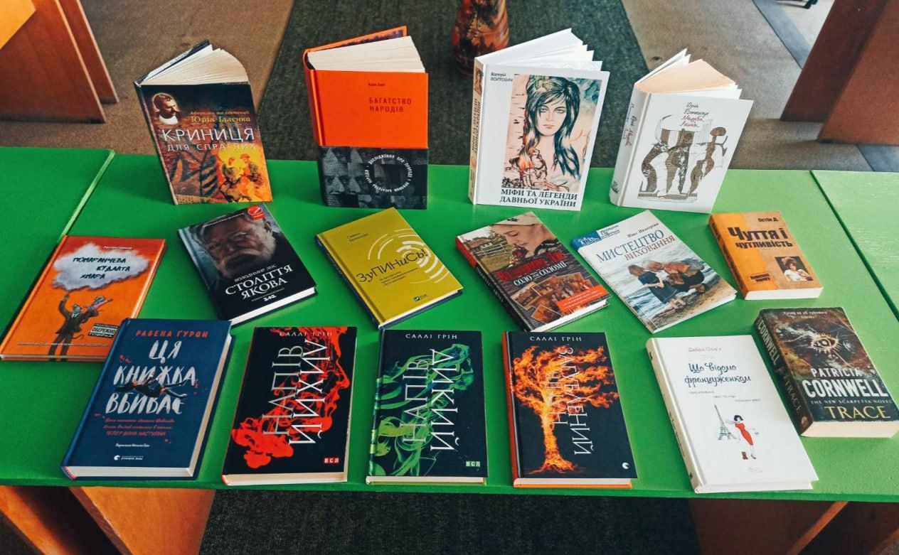 У Решетилівській ЦМБ поповнення книжкового фонду