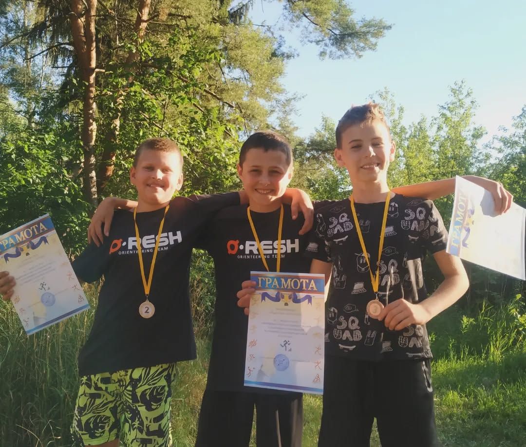 Спортсмени із Решетилівки — переможці Кубку Полтавщини зі спортивного орієнтування