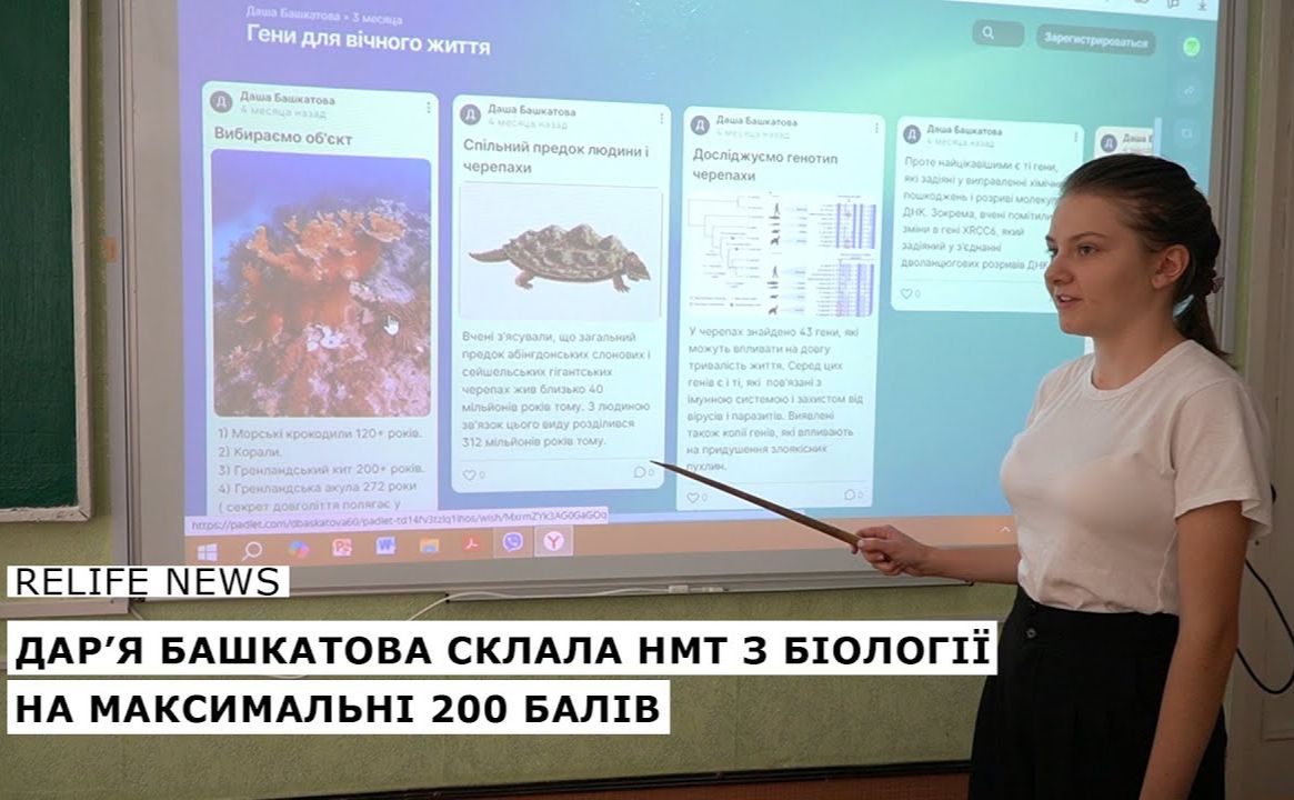 Дар’я Башкатова — про максимальні 200 балів на НМТ