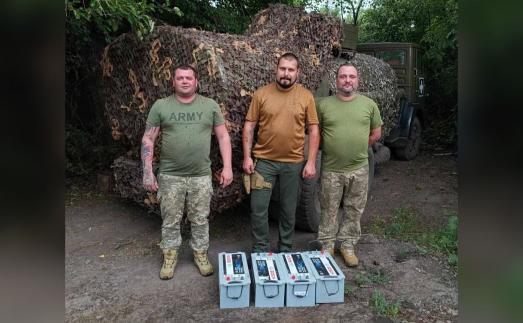 Олександр Нехворосний отримав акумулятори