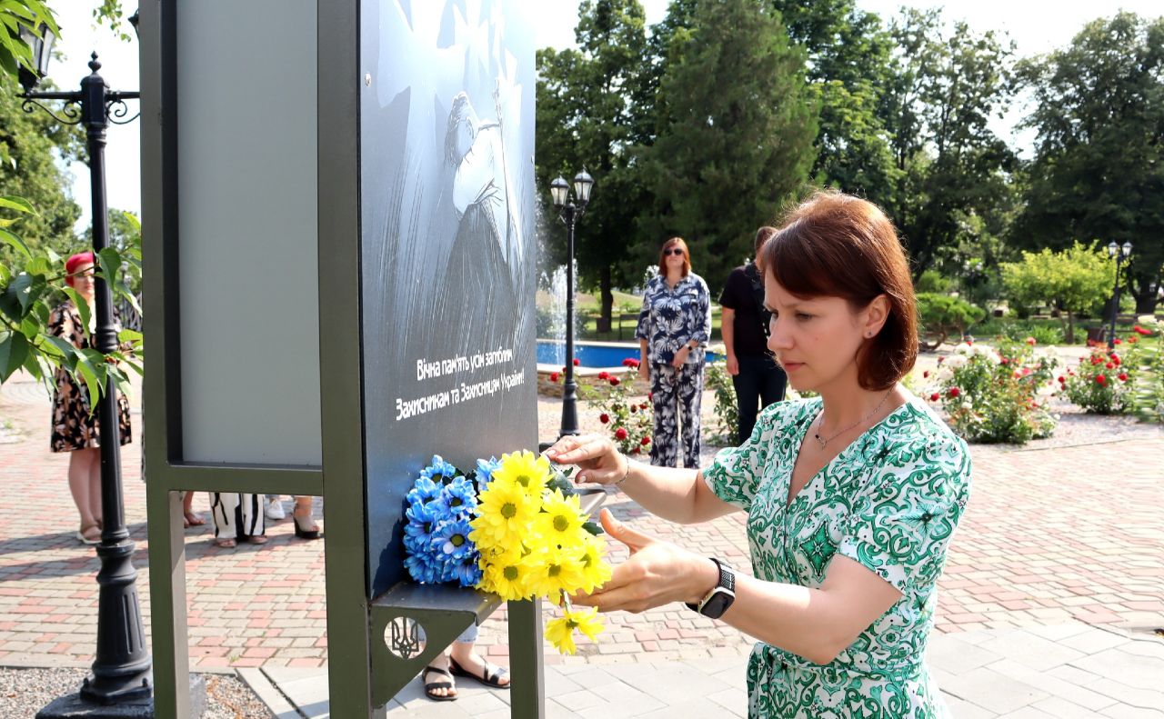 У Решетилівці вшанували пам’ять загиблих захисників