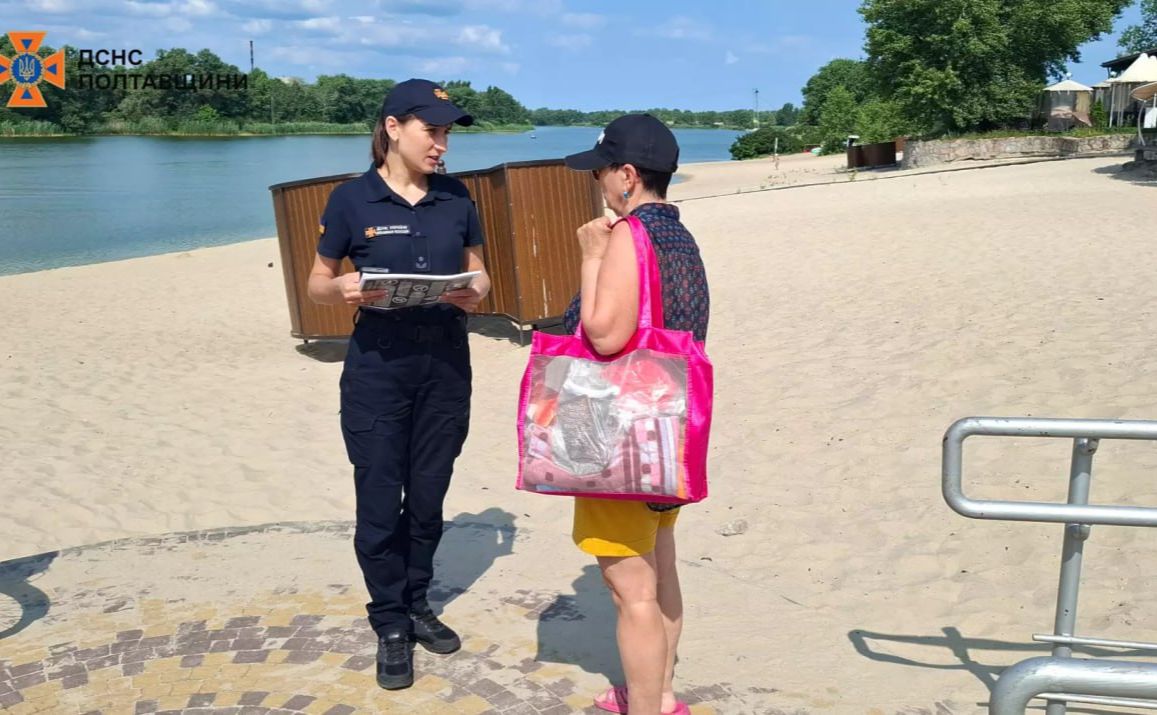 Рятувальники нагадують правила безпеки на воді