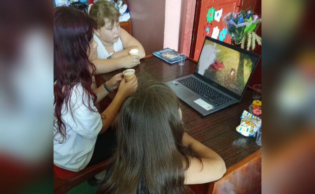 У Шилівці працює бібліотечний кінозал