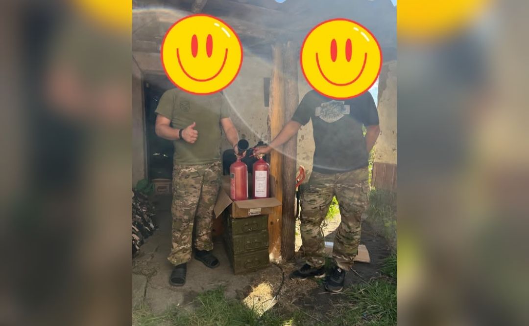 Захисники отримали партію вогнегасників