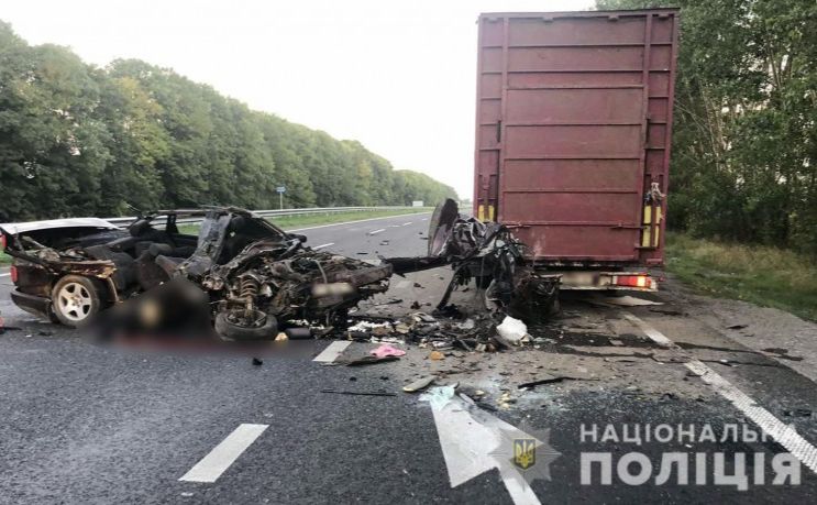За місяць на дорогах Полтавщини загинули 7 людей