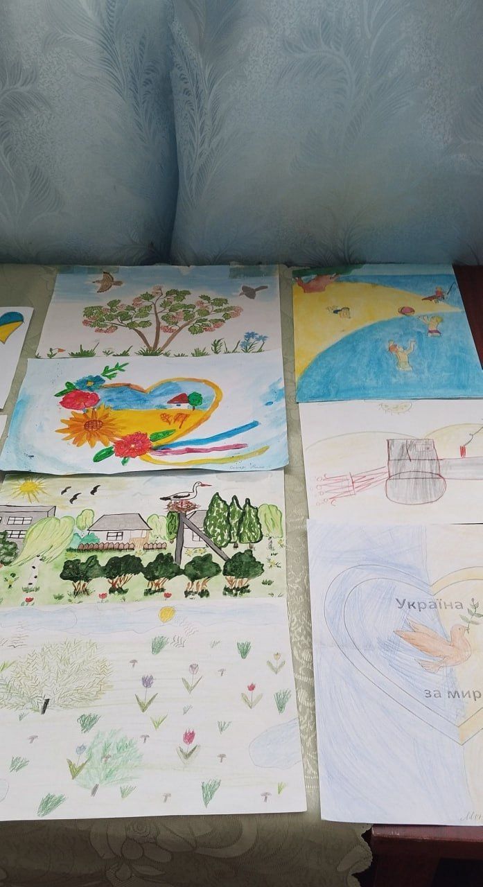У Малобакайській СБФ презентували виставку дитячих малюнків