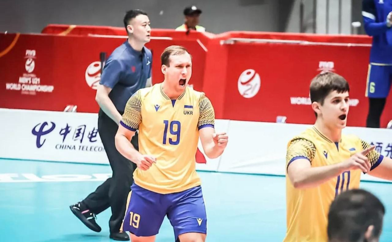 Українська «молодіжка» здобула першу перемогу на Чемпіонаті світу з волейболу
