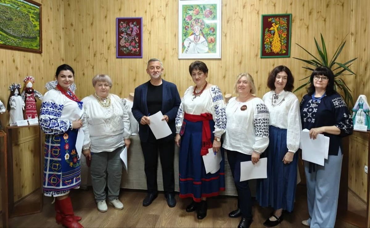 Працівники ВЦВК взяли участь у відкритому регіональному фестивалі-конкурсі творів майстрів народного мистецтва «Гадяцька вишивка»
