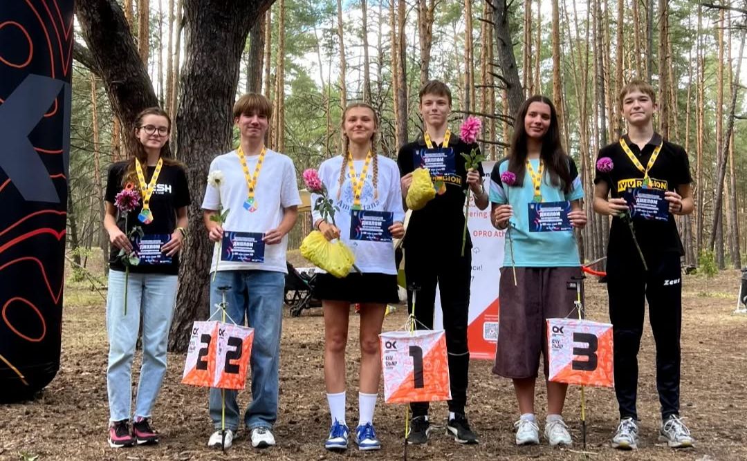 Катерина Мосієнко стала другою на чемпіонаті Києва зі спортивного орієнтування