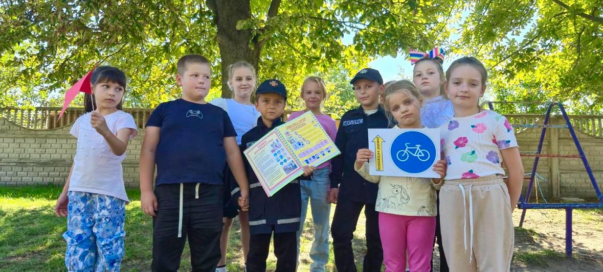 Решетилівські школярі опановують правила дорожнього руху