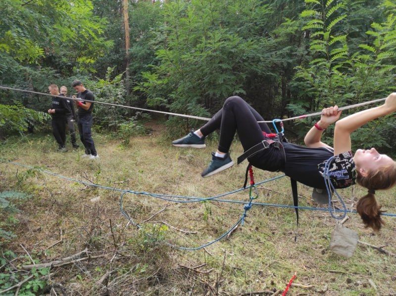 Учні громади змагалися у техніці пішохідного туризму