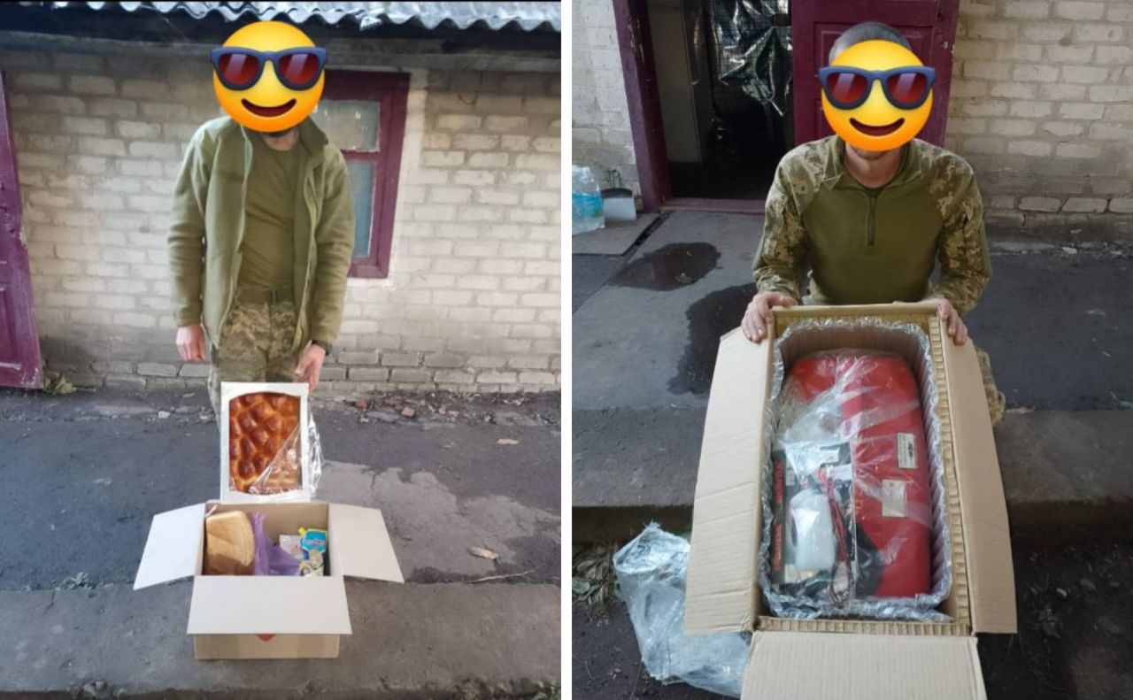 Військові на Донеччині — із генератором