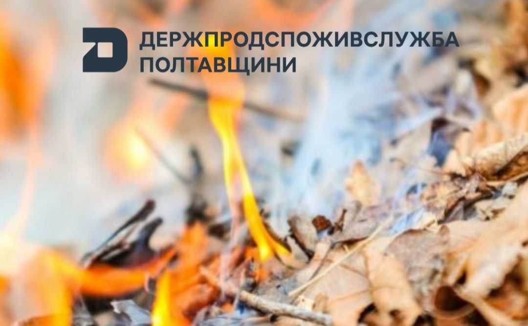 Жителів Полтавщини закликають не палити сухостій