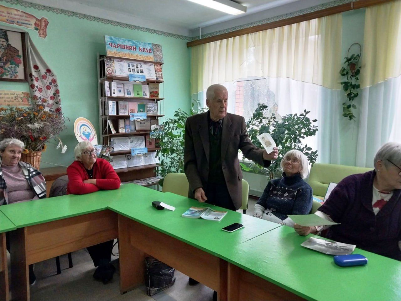 У Решетилівській ЦМБ відбувся захід «Під захистом Покрови»