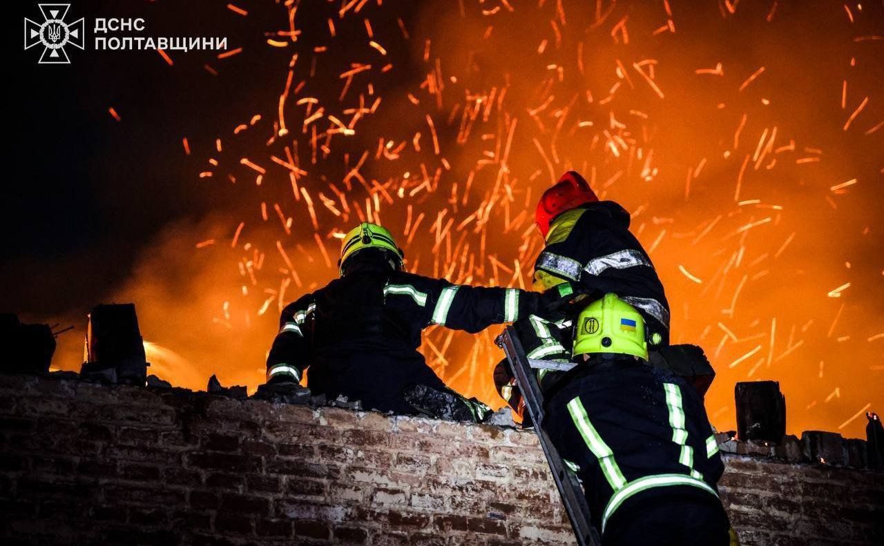 Російські дрони атакували Полтавщину