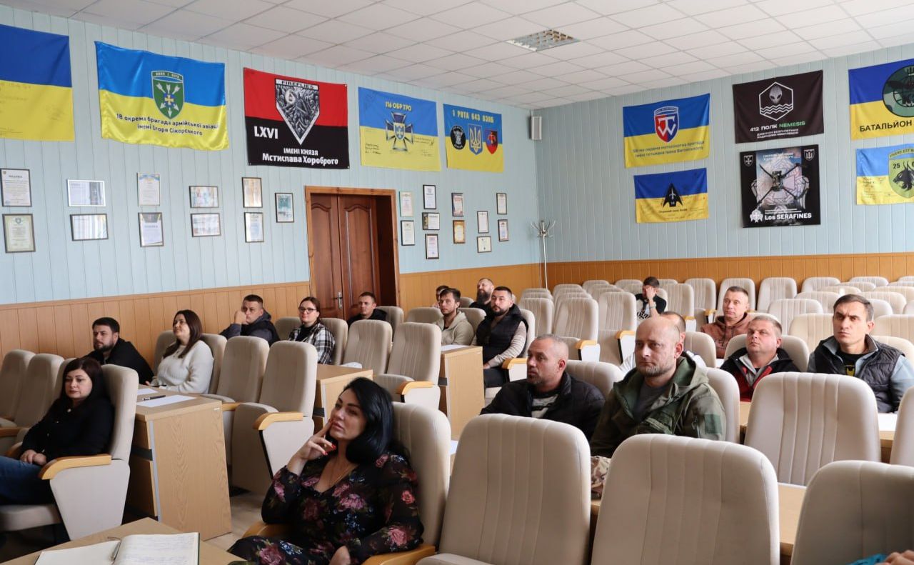 У Решетилівці ветеранів навчали, як розвивати власний бізнес