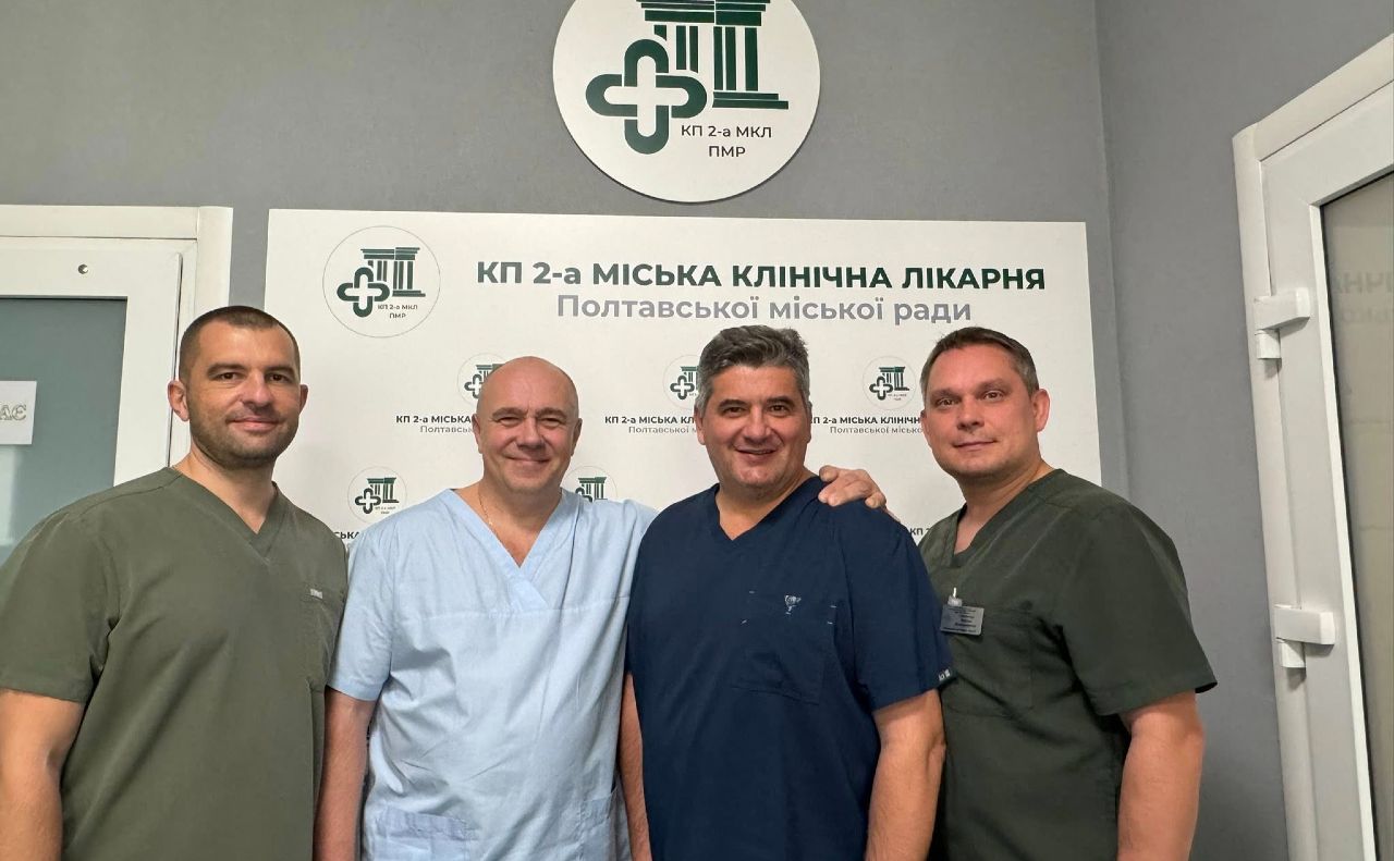 Полтавські лікарі уперше провели рідкісну операцію на селезінці