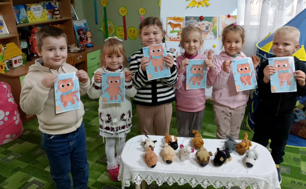 Решетилівські дошкільнята долучилися до Міжнародного заняття доброти