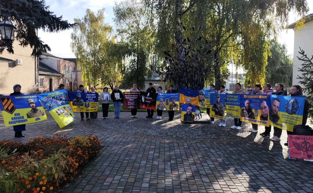 У Решетилівці відбулася акція на підтримку полонених та безвісти зниклих захисників