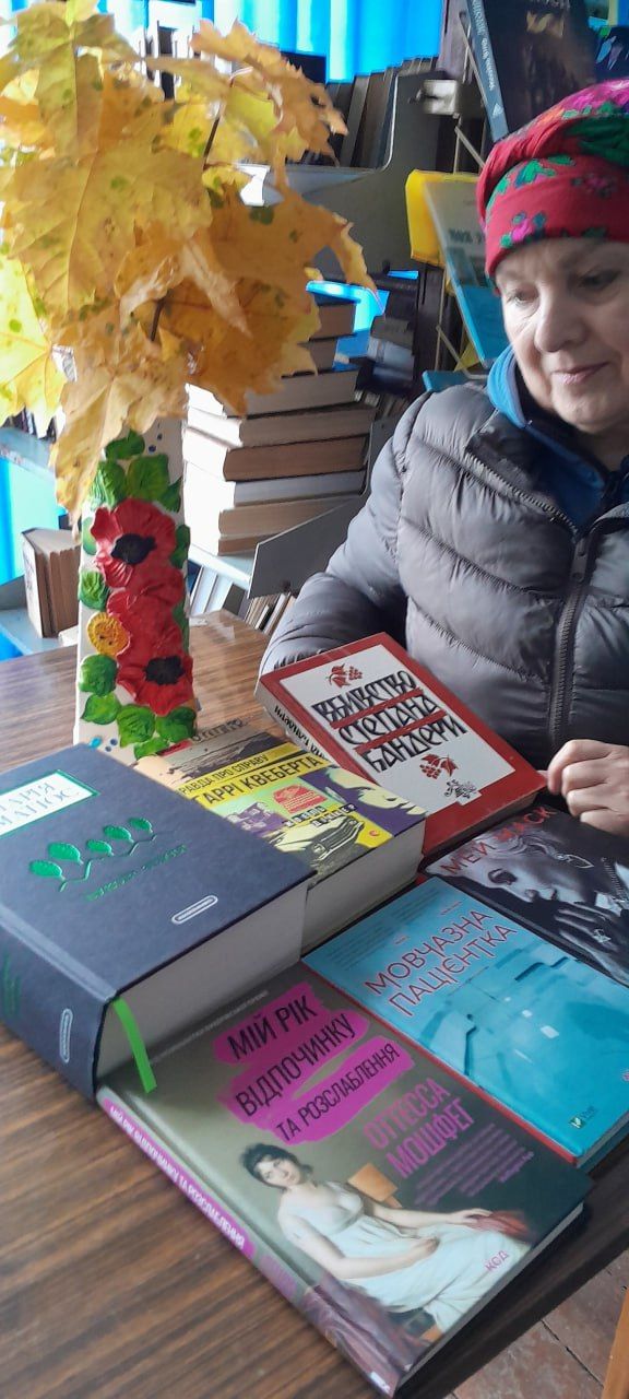 У книгозбірнях громади нові надходження книг