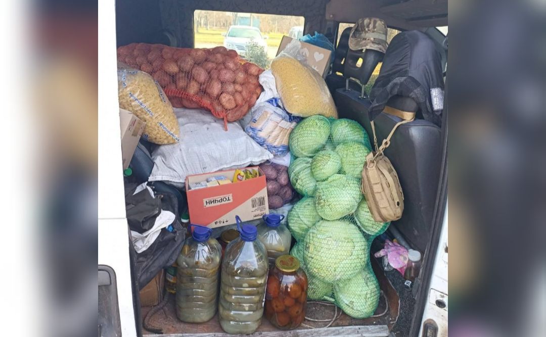 Малобакайці відправили гумвантаж для ЗСУ