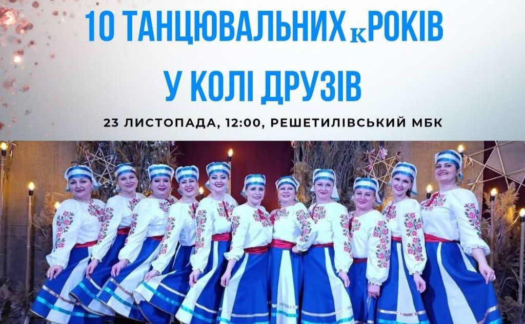 «Молодички» святкують 10 танцювальних років і запрошують на благодійний концерт
