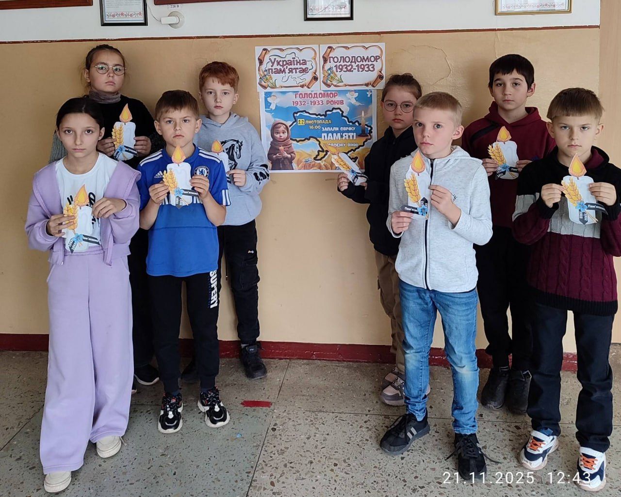 У громаді вшанували пам’ять жертв Голодоморів